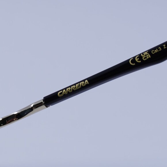 CARRERA 303/S 0J5G Q3 Sunglasses Gold Aviator Frame, Green Polarized Lenses - Picture 8 of 11